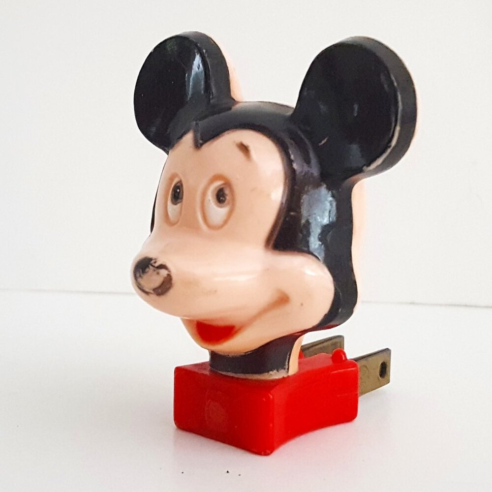 Vintage Mickey Mouse Nightlight Plug In